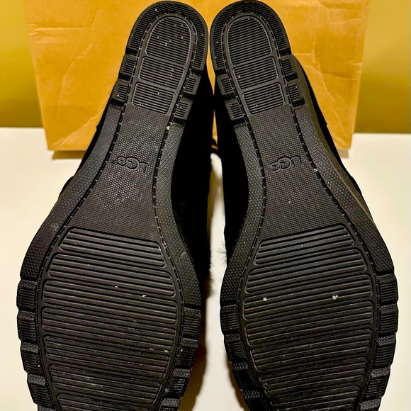 UGG JEOVANA SUEDE WATERPROOF WEDGE ANKLE BOOT SIZE 11 WOMEN - Picture 7 of 16